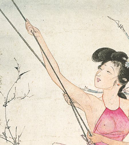 易县-胡也佛的仕女画和最知名的金瓶梅秘戏图